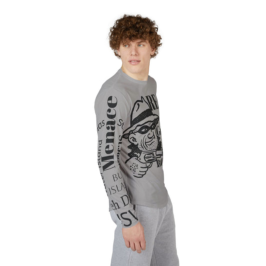 "Real Gun man Deh Bout MDS!" W&W UV Protection Long Sleeve