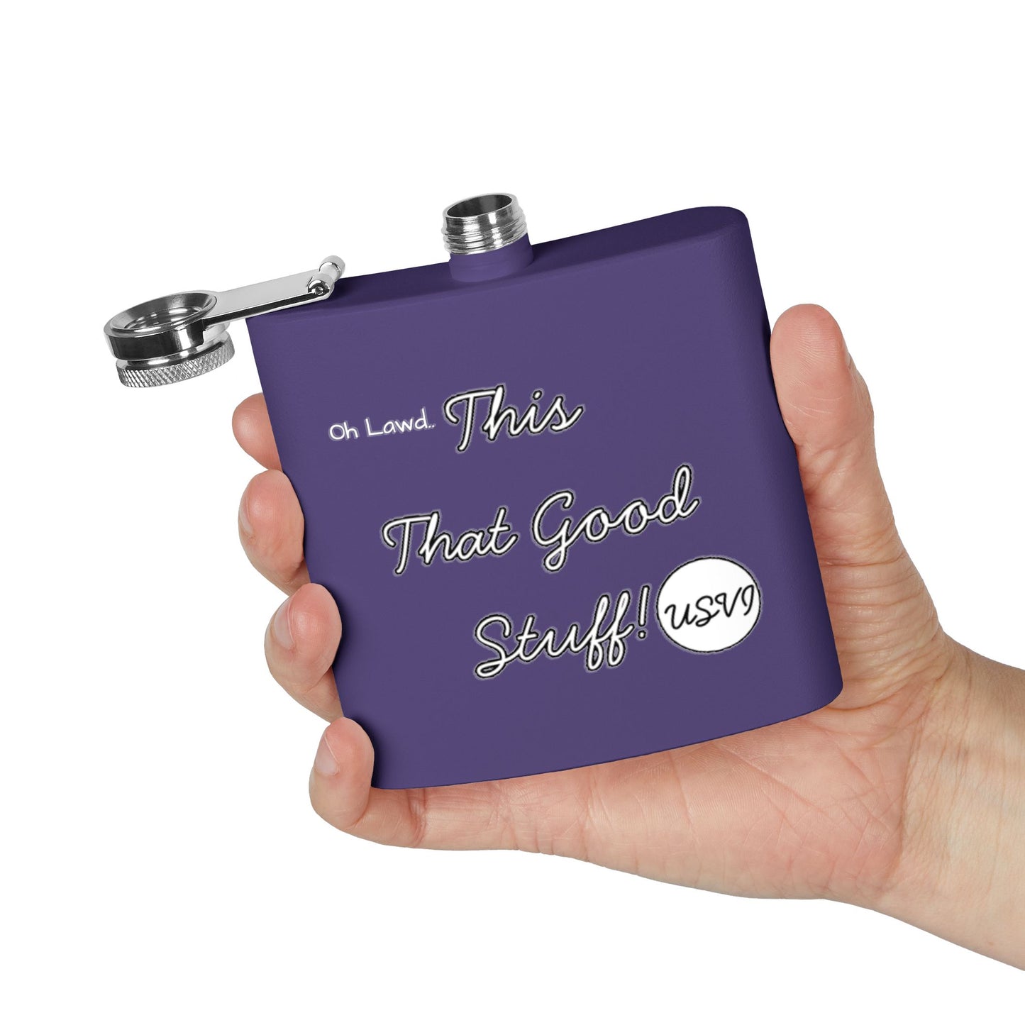 "Oh Lawd This That Good Stuff!" W&W USVI Flask