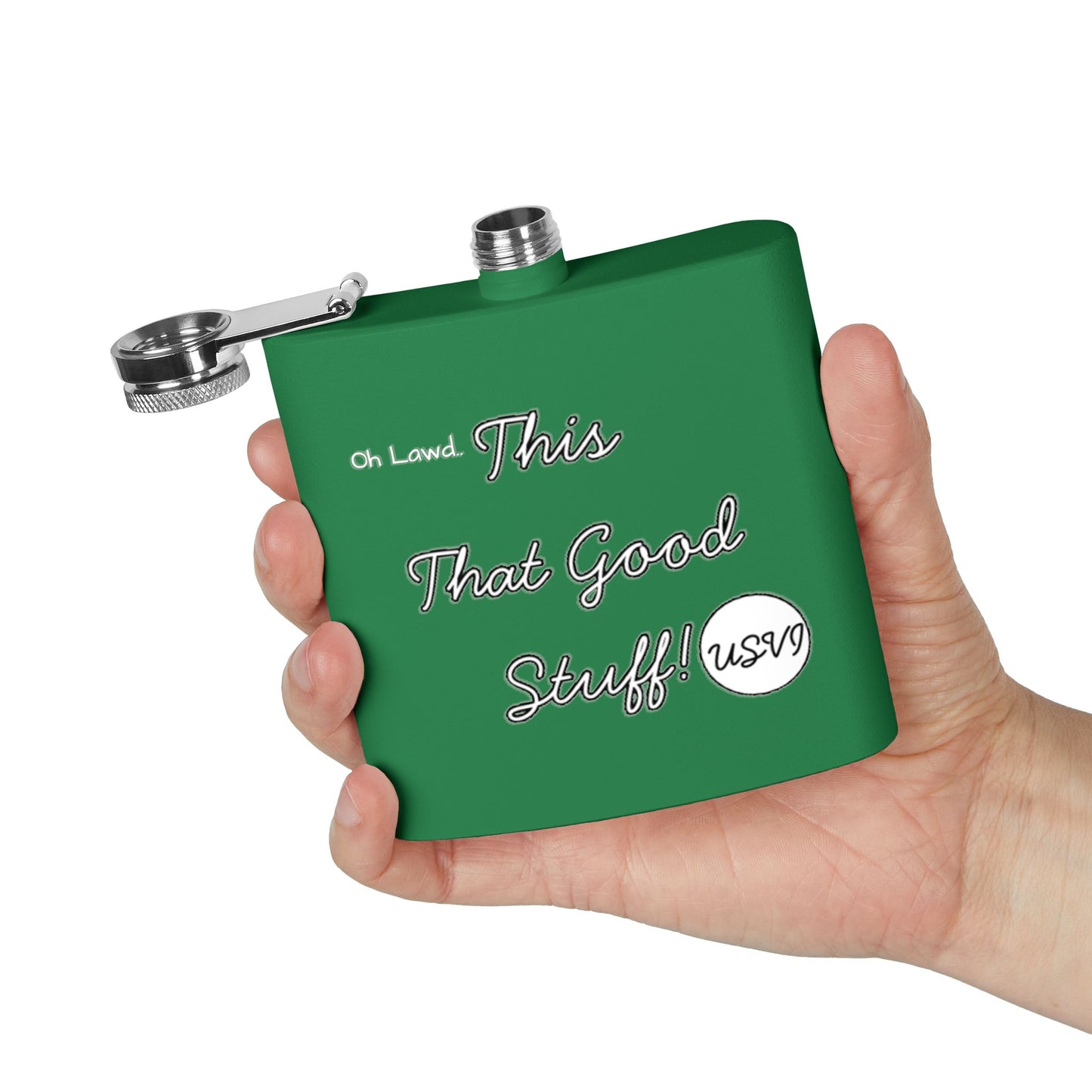 "Oh Lawd This That Good Stuff!" W&W USVI Flask