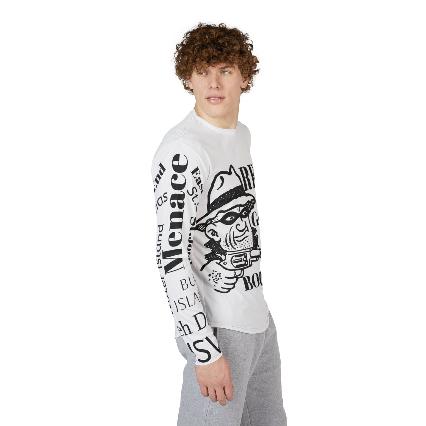 "Real Gunman Deh Bout MDS!" W&W UV Protection Long Sleeve