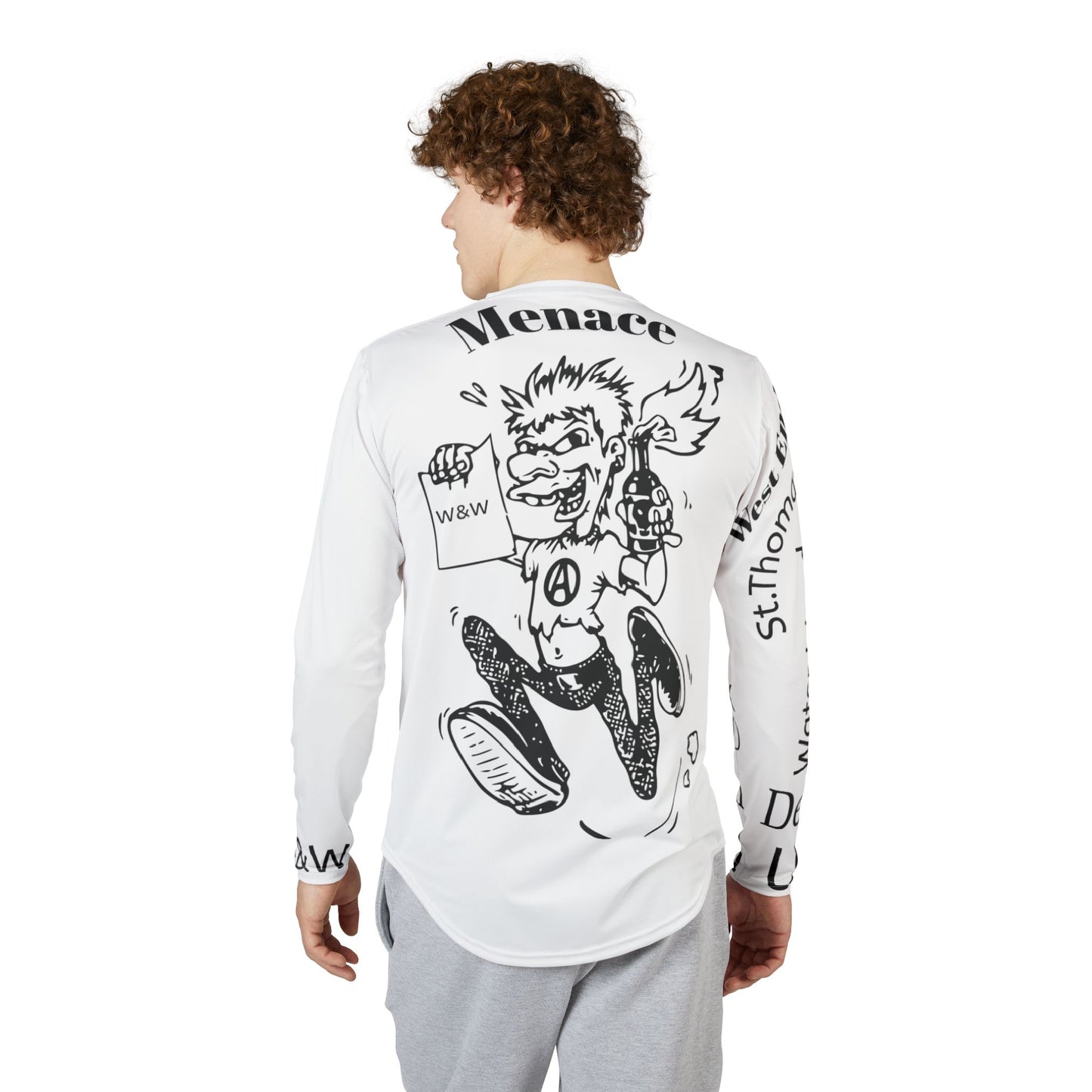 "Real Gunman Deh Bout MDS!" W&W UV Protection Long Sleeve