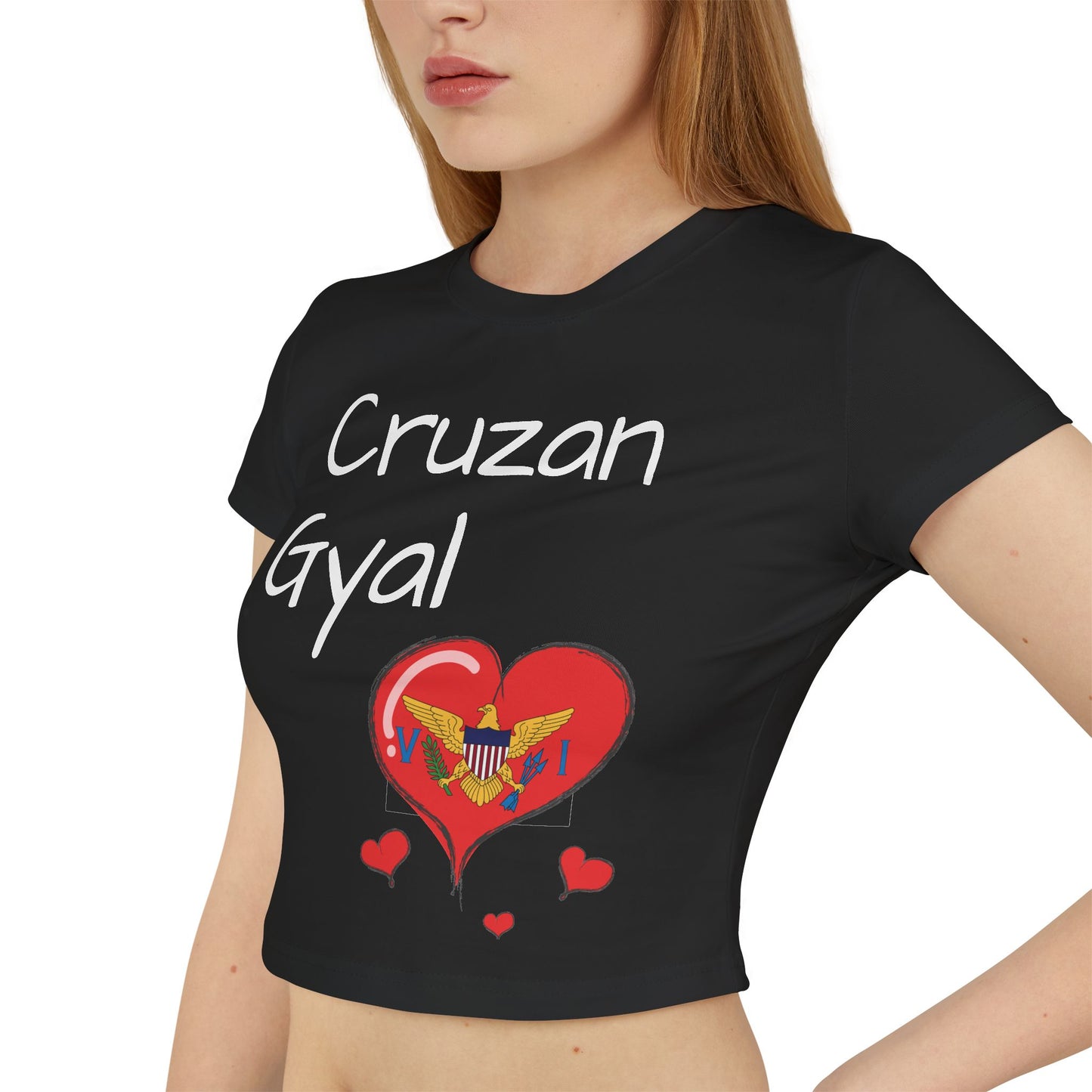 "Cruzan Gyal" W&W Crop Top Tee